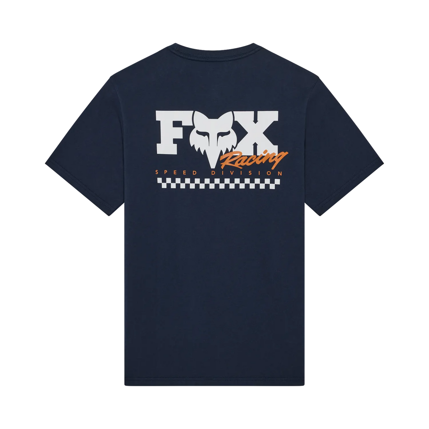 FOX CHECKER 195 ORYGINALNA koszulka z krótkim rękawem Midnight Blue