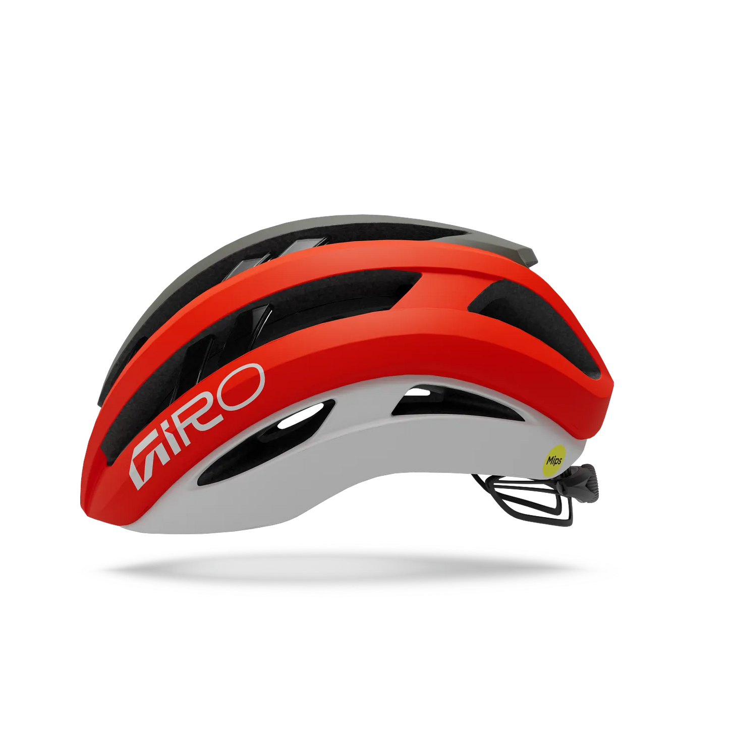 GIRO ARIES MIPS SPHERICAL landevejshjelm Flamme rød