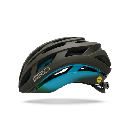 Casque Route GIRO HELIOS MIPS SPHERICAL Noir/Bleu