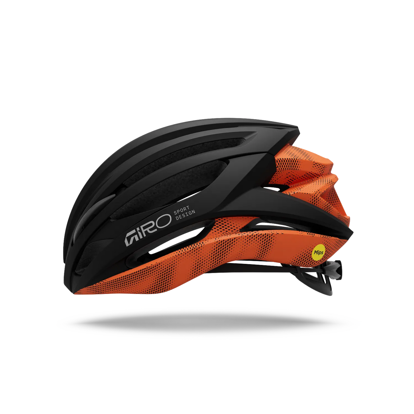 Kask szosowy GIRO SYNTAX MIPS czarny/pomarańczowy