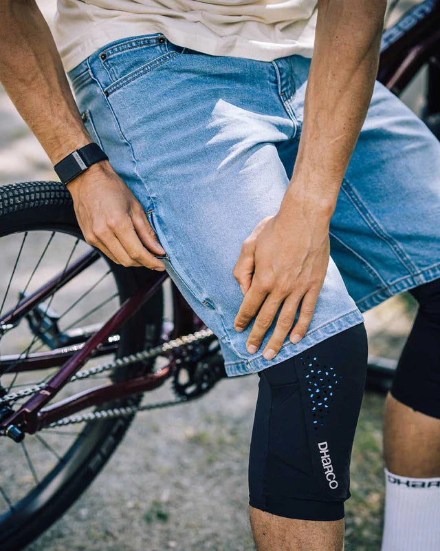 Šortky DHARCO JORT UNISEX COASTAL WASH Blue