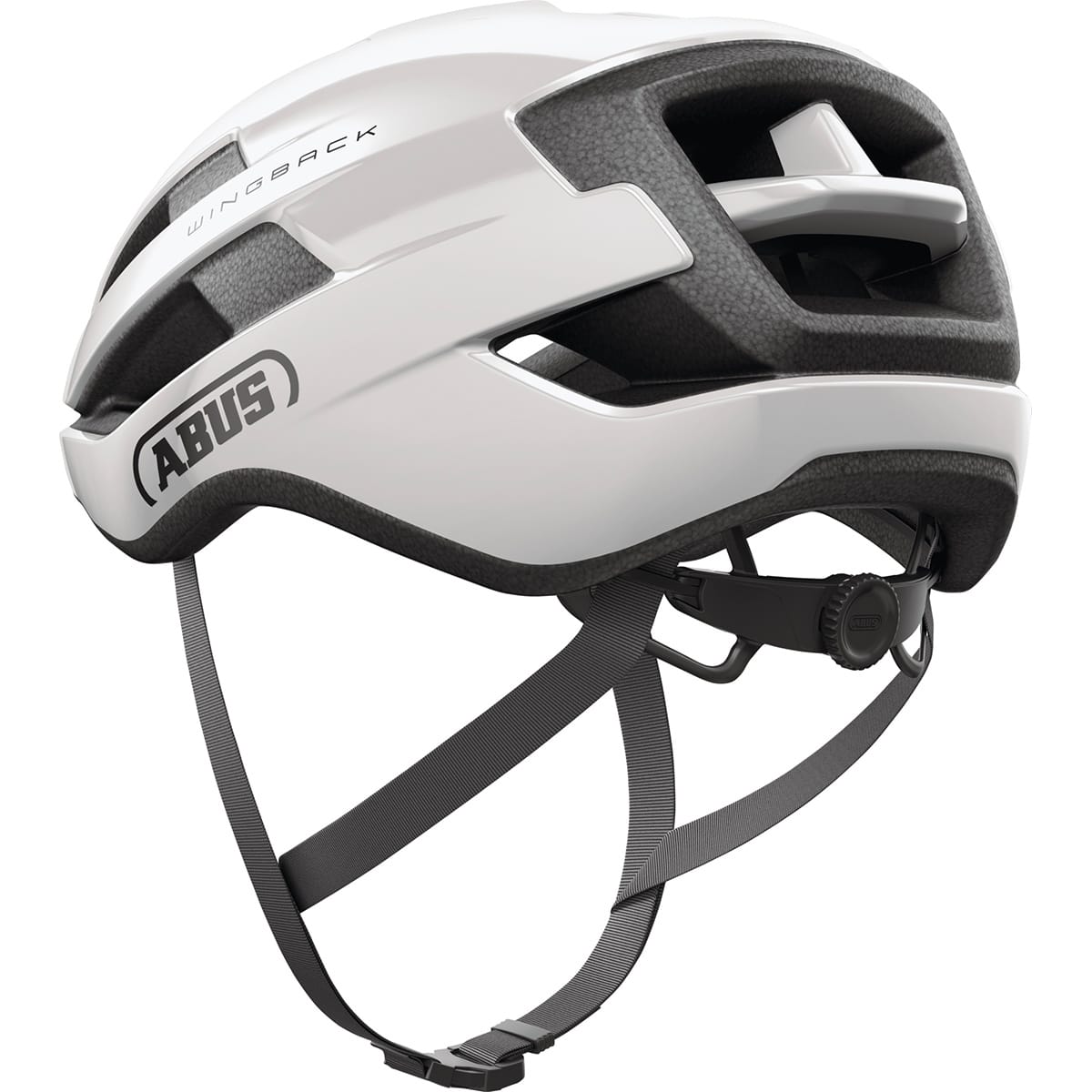 Casque Route ABUS WINGBACK Blanc