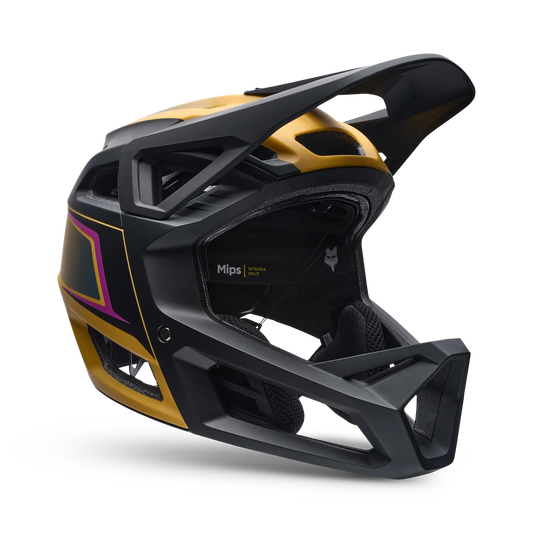 Casque VTT FOX PROFRAME RS HEATSTACK Jaune