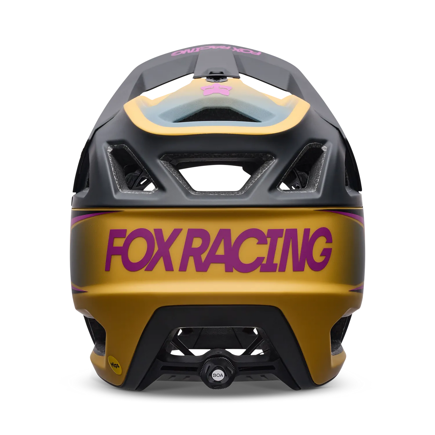 Casque VTT FOX PROFRAME RS HEATSTACK Jaune