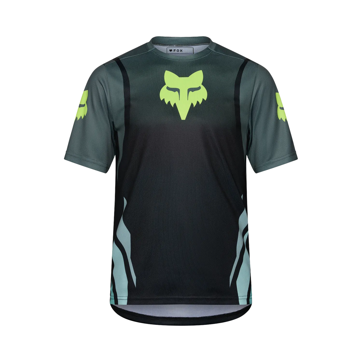 Maillot FOX RANGER FOUNDRY Manches Courtes Vert Sauge