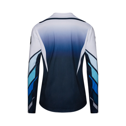 Maillot FOX RANGER FOUNDRY Manches Longues Bleu