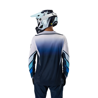 Maillot FOX RANGER FOUNDRY Manches Longues Bleu