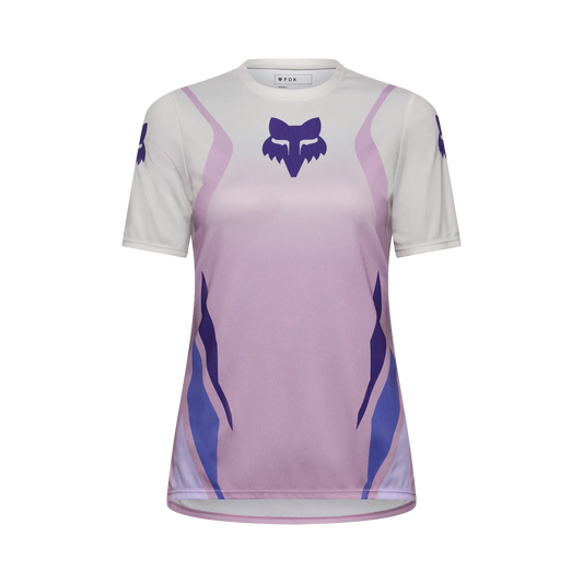 Maillot FOX RANGER FOUNDRY Femme Manches Courtes Lavande