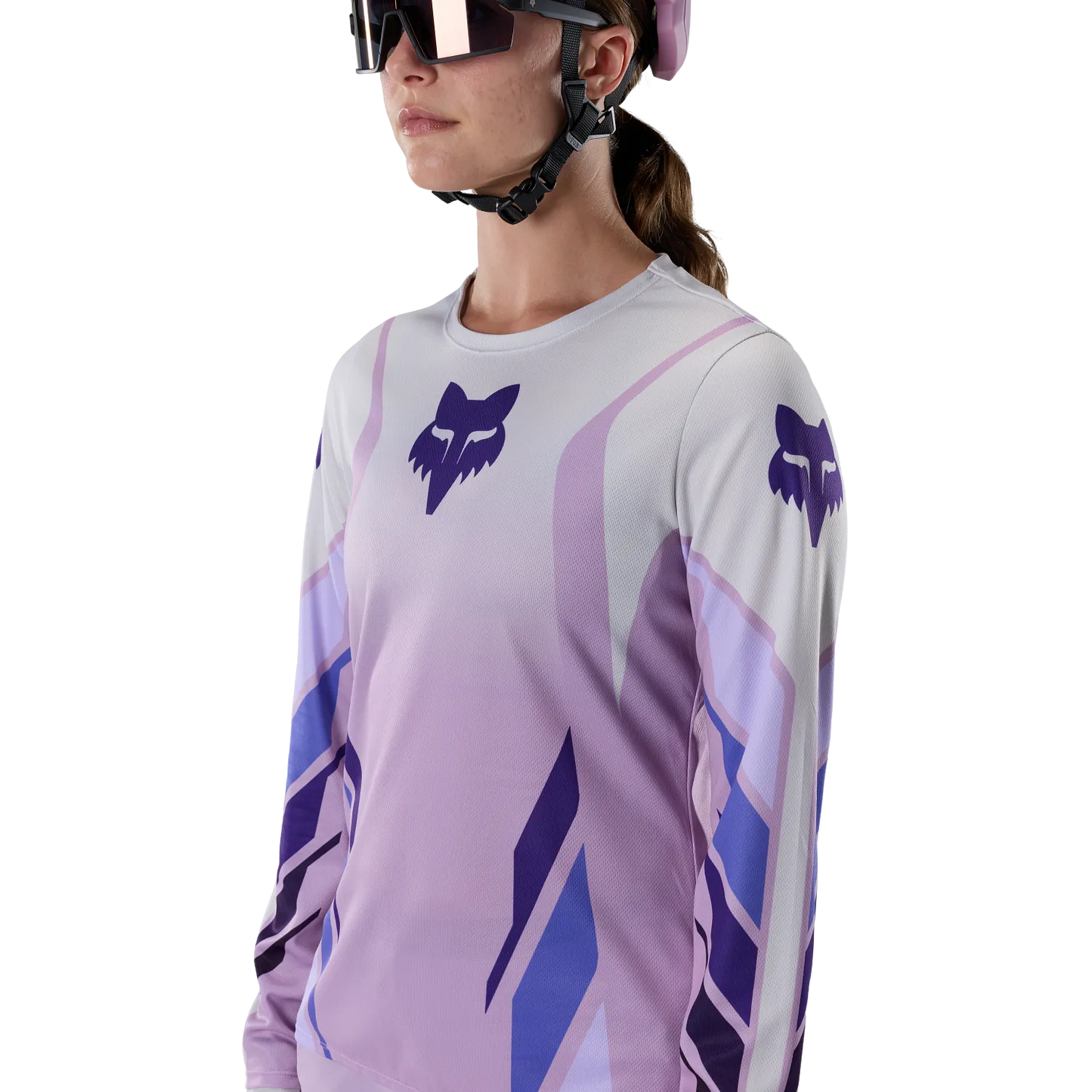 Maillot FOX RANGER FOUNDRY Manches Longues Femme Lavande