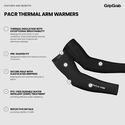 Manchettes GRIPGRAB PACR THERMAL Noir