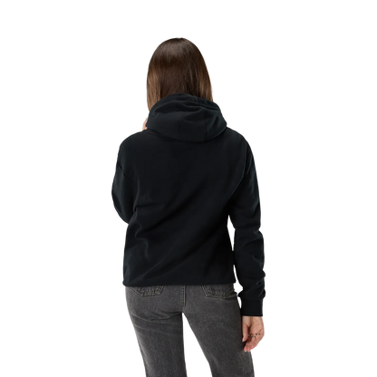 Sweat à Capuche FOX F HEAD X FLEECE Femme Noir