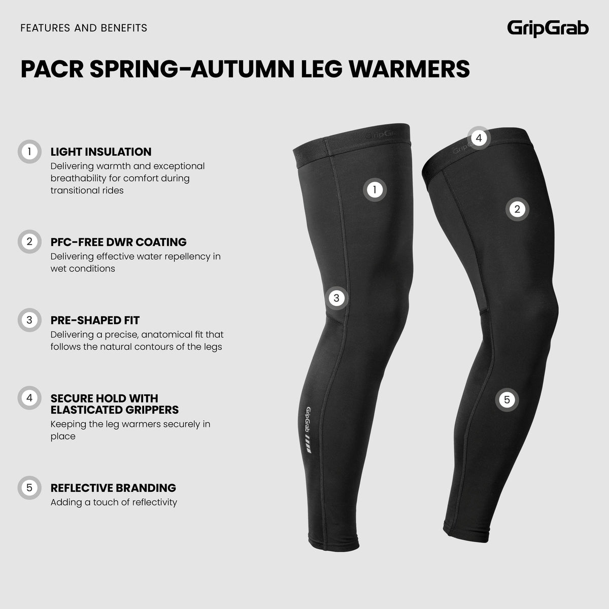 Jambières GRIPGRAB PACR SPRING AUTUMN Noir