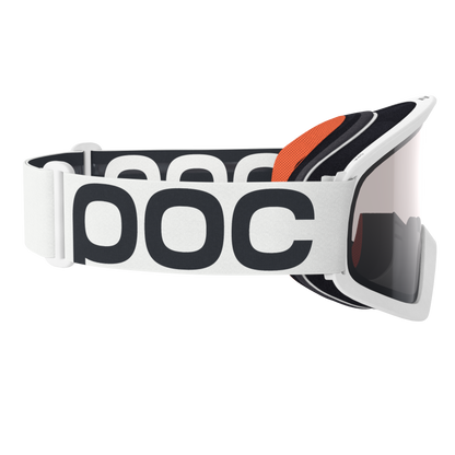 Masque POC ORA Blanc Écran Clarity Trail Cloudy Brown