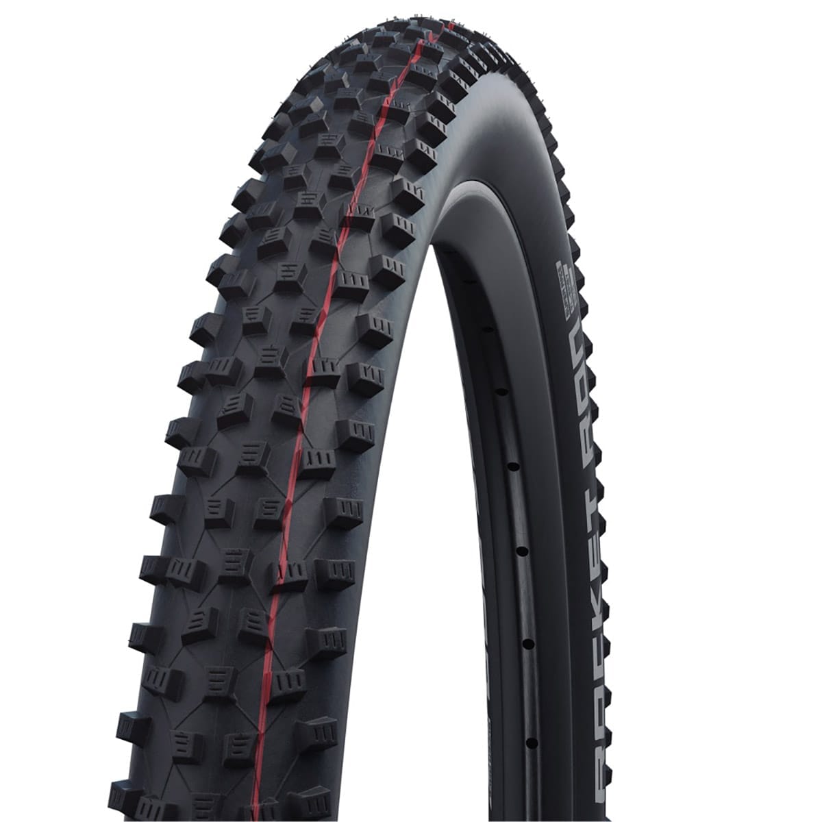 Pneu SCHWALBE ROCKET RON 27.5x2.25 ADDIX SPEED SUPERGROUND Snakeskin Tubeless Ready Souple Noir