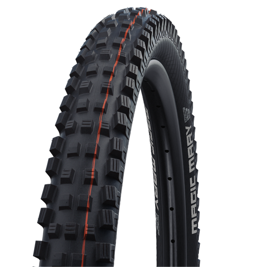 Pneu SCHWALBE MAGIC MARY 29x2.60 ADDIX SOFT SUPERGRAVITY Tubeless Ready Souple Noir