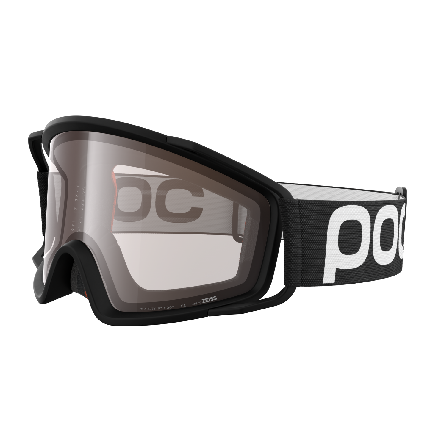 Gogle POC ZYGON Black Clarity Trail Cloudy Brown Screen