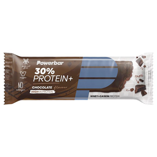 Barre de Récupération POWERBAR 30% PROTEIN PLUS (55 g) Chocolat