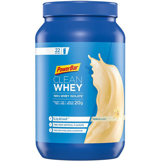 Proteindrik POWERBAR CLEAN WHEY 100 % isolat (570 g) Vanilje