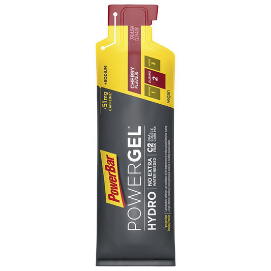 Gel Énergétique POWERBAR POWERGEL HYDRO (41g) Cerise Caféinée