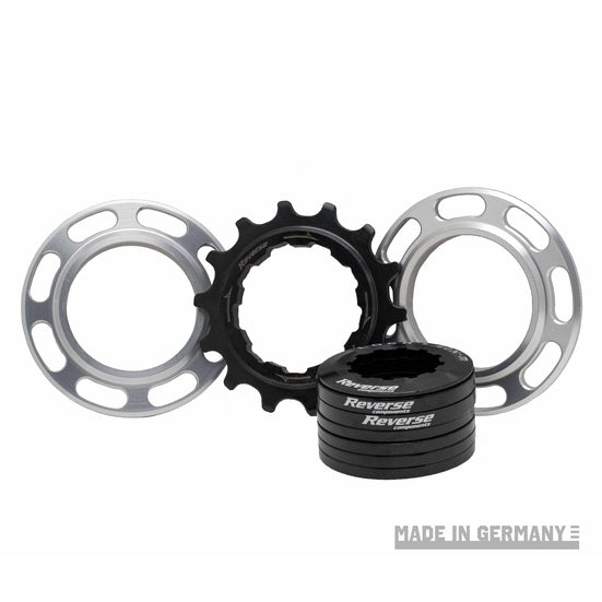 REVERSE COMPONENTS EXPERT Singel Speed Kit för HG Silver Body