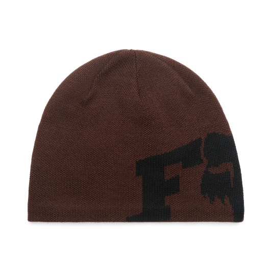Bonnet FOX F HEAD X JACQUARD Café