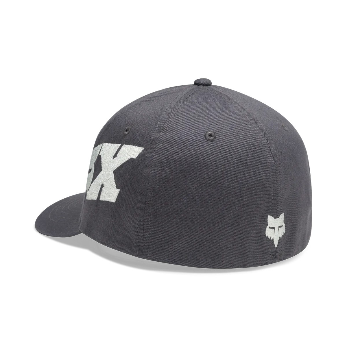 Casquette FOX F HEAD X FLEXFIT Gris
