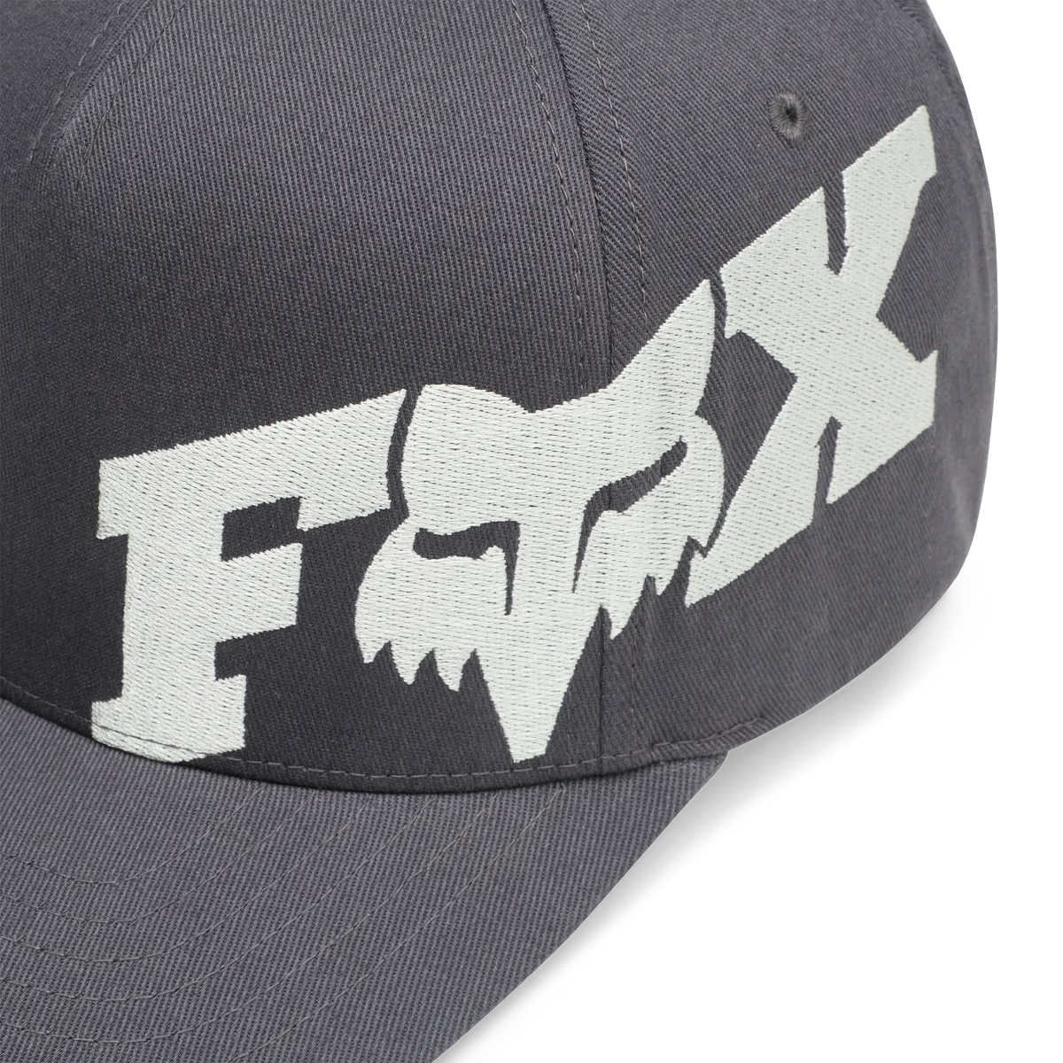 Casquette FOX F HEAD X FLEXFIT Gris