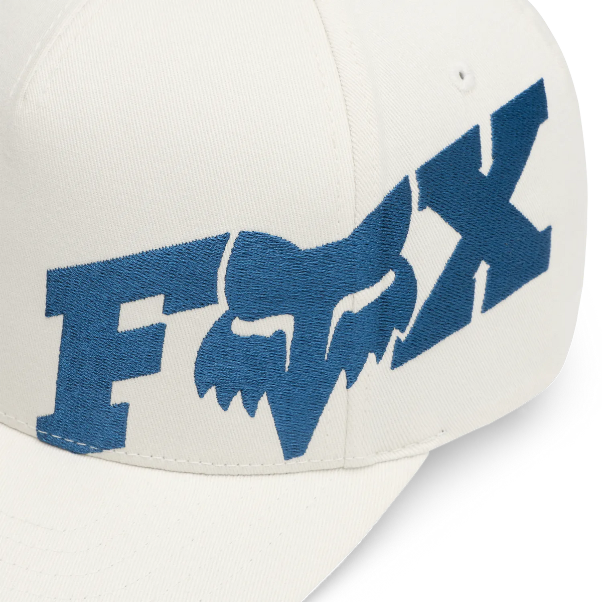 Casquette FOX F HEAD X FLEXFIT Blanc