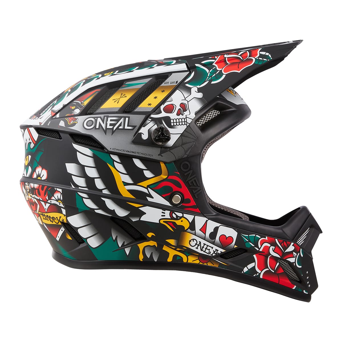 Casque VTT O'NEAL BACKFLIP INKED Multicolore