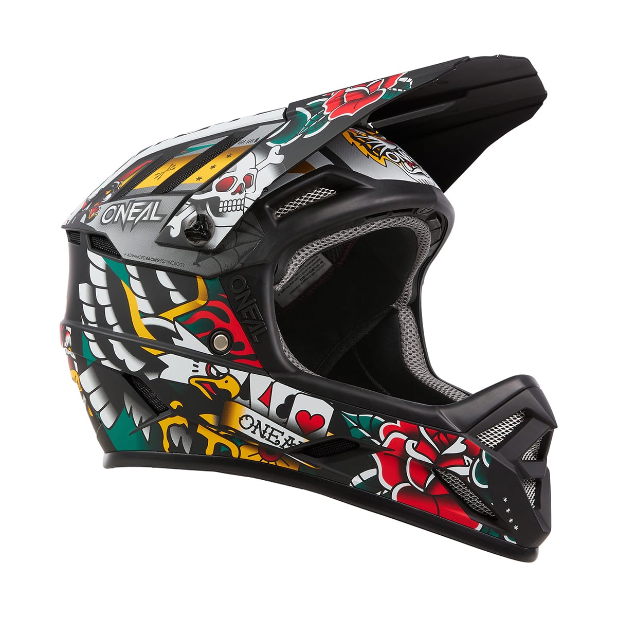 Casque VTT O'NEAL BACKFLIP INKED Multicolore