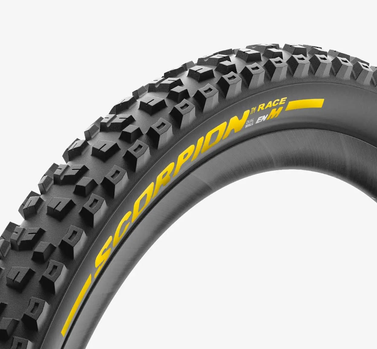 Pneu PIRELLI SCORPION RACE ENDURO M 29x2.5 Tubeless Ready Souple Noir/Jaune 4191200