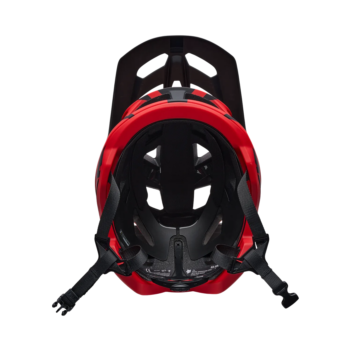Casque VTT FOX SPEEDFRAME MIPS CHARGE Junior Noir/Rouge