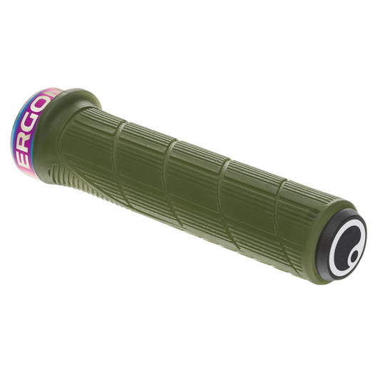 Grips ERGON GD1 EVO Slim Factory Vert Moss Frozen colliers Oil Slick