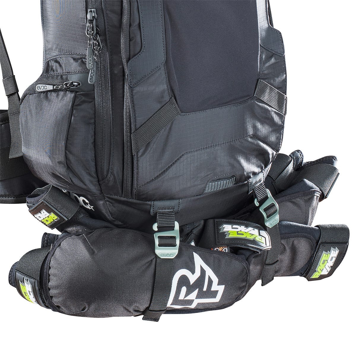 Sac à Dos avec Dorsale Intégrée EVOC PROTECTOR FR ENDURO BLACKLINE 16 Noir