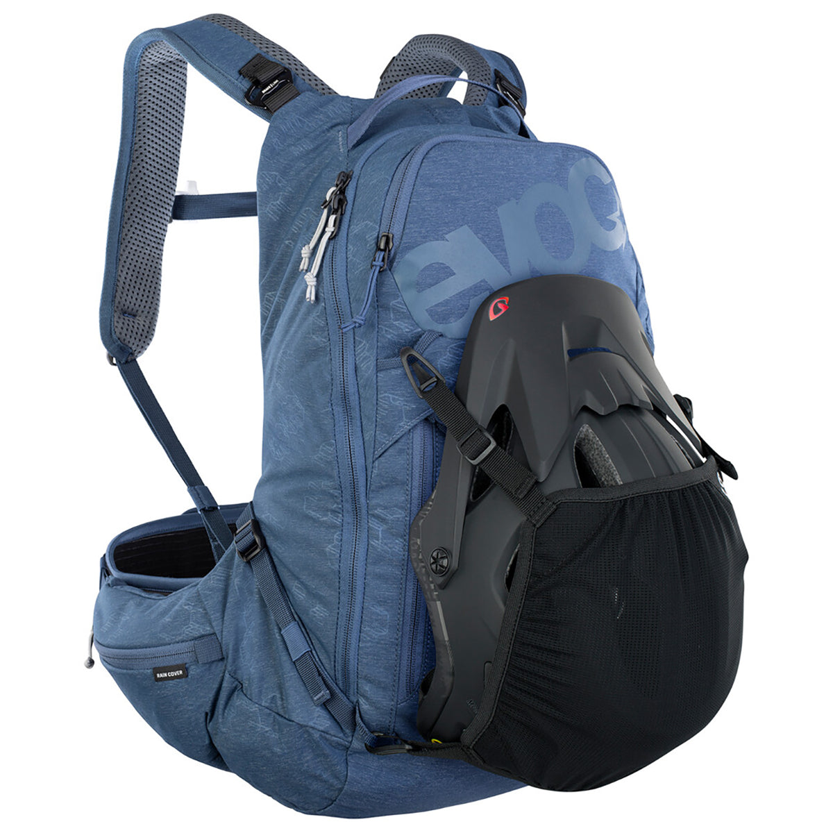 Sac à Dos avec Dorsale EVOC TRAIL PRO 16 Bleu