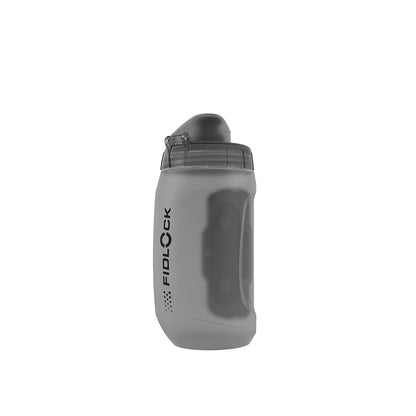 Kit Bidon et Porte-Bidon FIDLOCK TWIST UNI BASE 450 ml Fumé