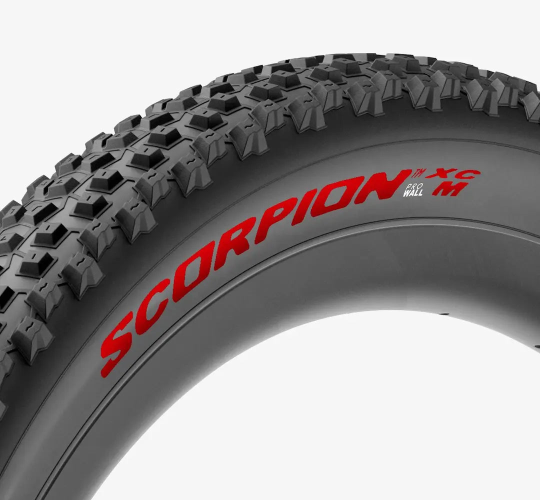 Pneu PIRELLI SCORPION XC M 29x2.4 ProWall Tubeless Ready Souple Noir/Rouge 4354600