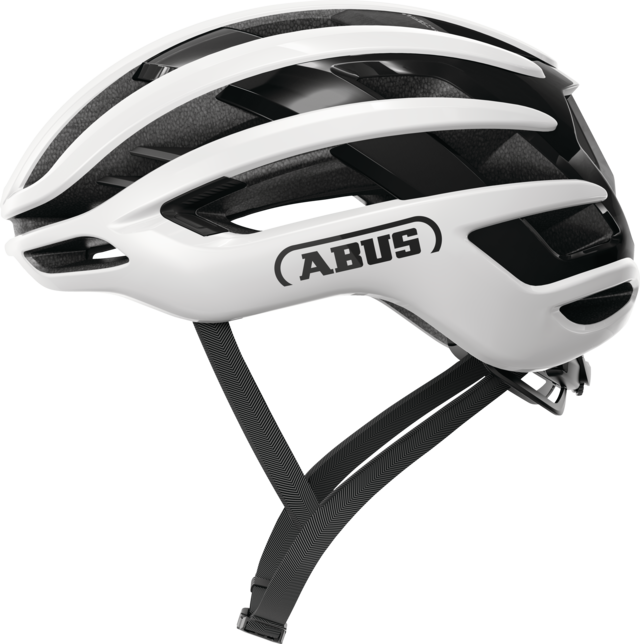 Kask szosowy ABUS AIRBREAKER 2.0 błyszczący biały
