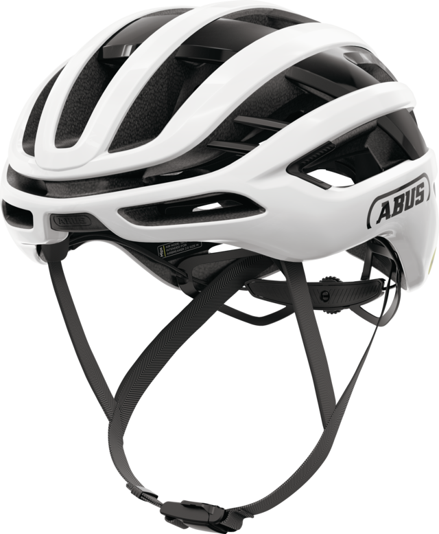 Kask szosowy ABUS AIRBREAKER 2.0 MIPS biały błyszczący