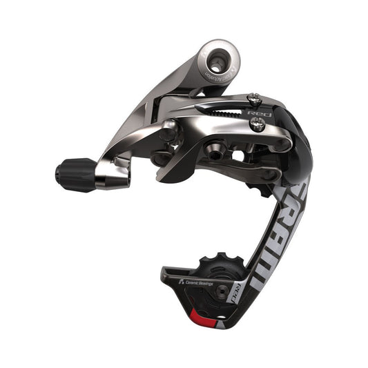Dérailleur Arrière SRAM RED 10V Chape Moyenne – vue produit sur fond blanc