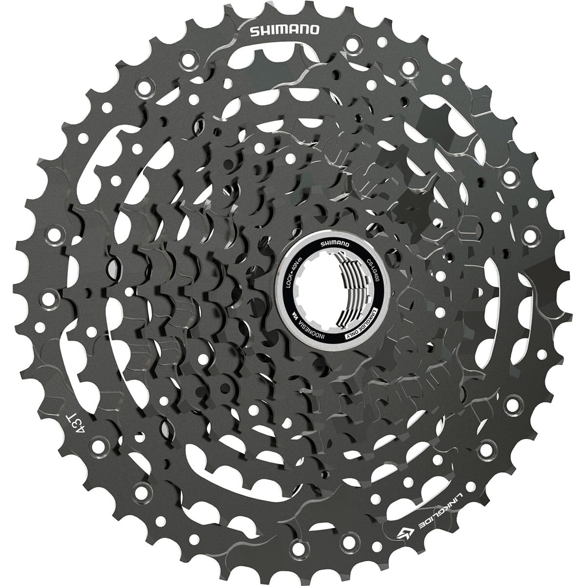 Cassette 10V  SHIMANO CS-LG400 Linkglide