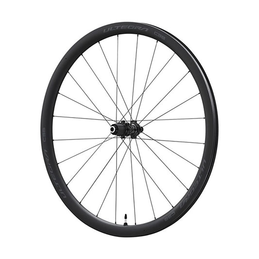 Karbonové zadní kolo SHIMANO ULTEGRA R8170-C36 připravené na bezdušový provoz (středový zámek)