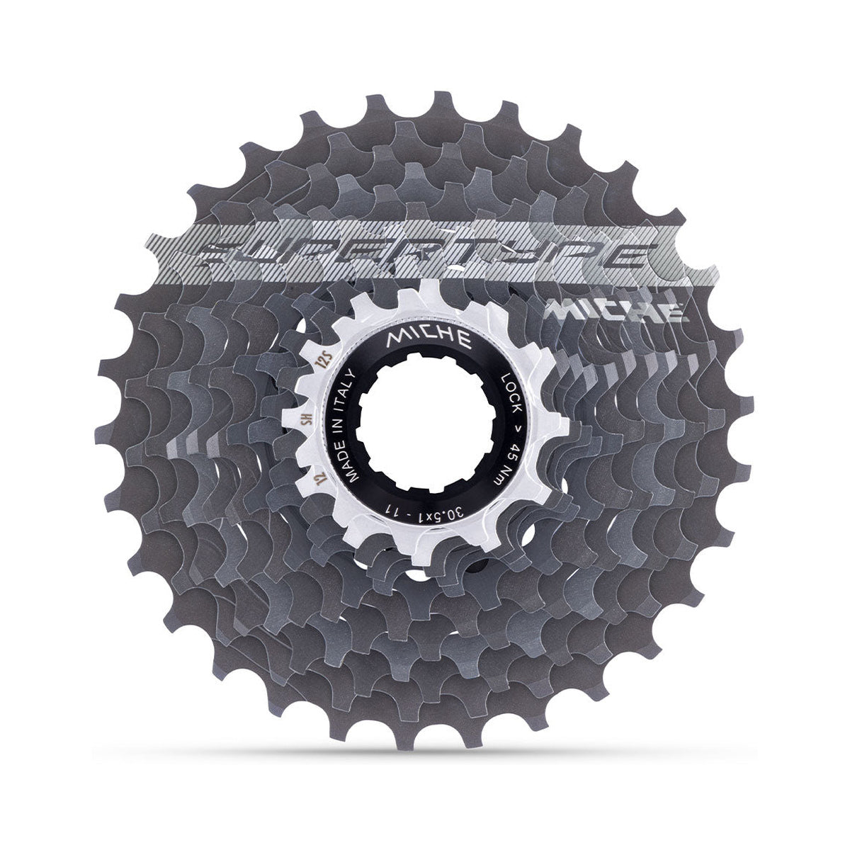 Cassette 12V MICHE SUPERTYPE Shimano – photo principale sur fond blanc
