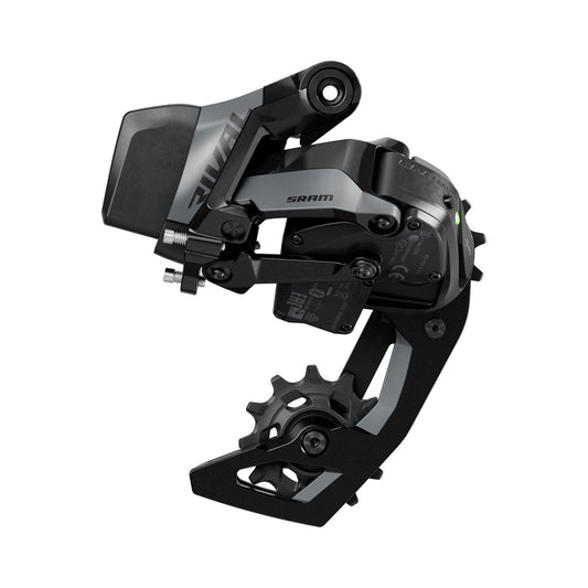 Dérailleur Arrière SRAM RIVAL AXS E1 2x12V Max 36 Dents (Sans Batterie) – vue produit sur fond blanc