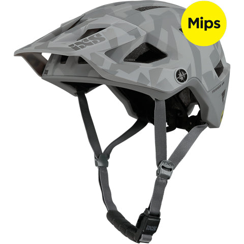 IXS TRIGGER AM MIPS Camo MTB-hjälm Grå
