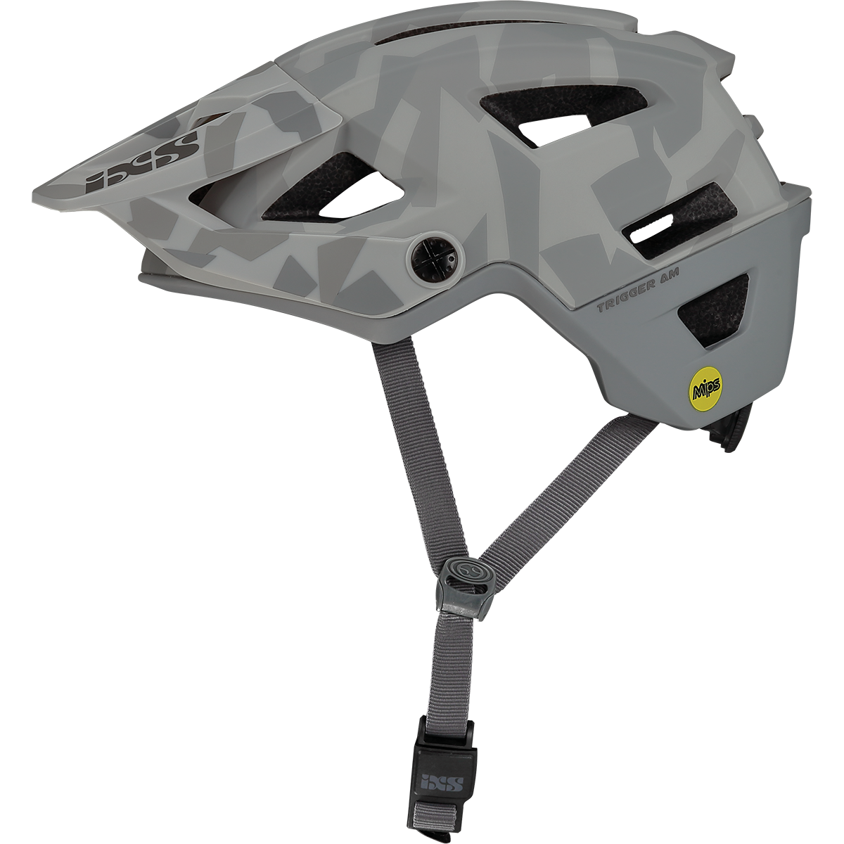 IXS TRIGGER AM MIPS Camo MTB-hjälm Grå