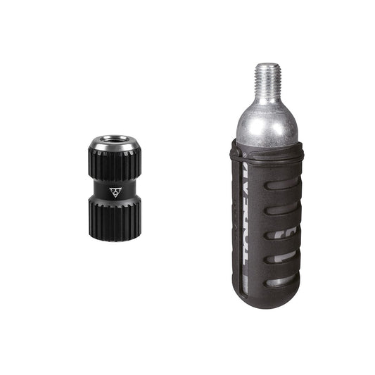 Percuteur CO2 TOPEAK NANO AIRBOOSTER + Cartouche CO2