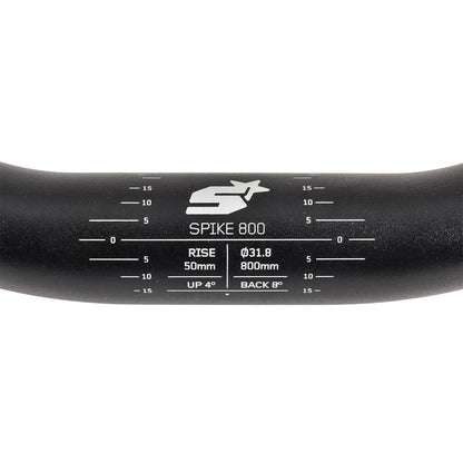 Cintre SPANK SPIKE 800 Rise 50 mm 31,8/800 mm Noir