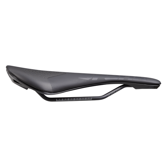 Selle SPANK SPIKE 160 Cuir Rails CrMo LTD GG Noir