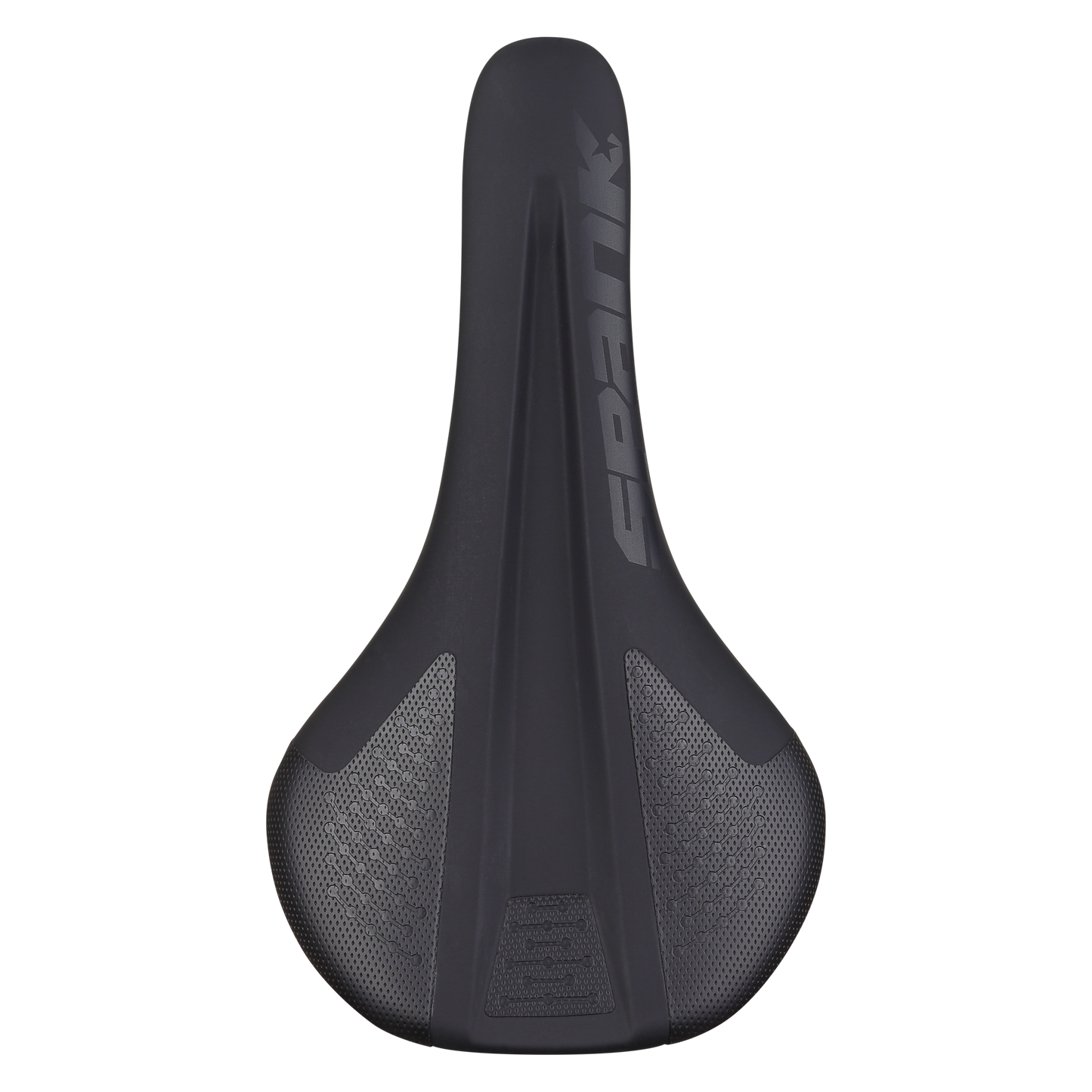 Selle SPANK SPIKE 160 Cuir Rails CrMo LTD GG Noir